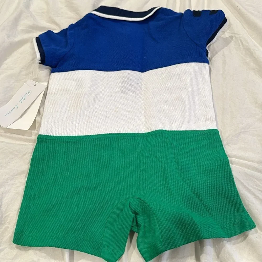 3 m Ralph Lauren onsie. NWT
